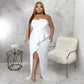 Women's Elegant High-Waisted Sexy Bodycon Split Dress