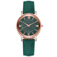 Ladies Fashion Sun Pattern Roman Scale Quartz Watch Watch
