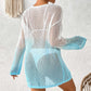 Hollow Bikini Gradient Beach Top