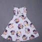 Womens Waist-Cinching Figure-Lifting Floral Sleeveless Slip Dress