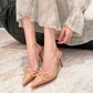 Women's High Heels Low-cut Pointed-toe Shoes