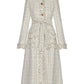 Ladies Tassel Lace-up Waist-tight Coat Jacket