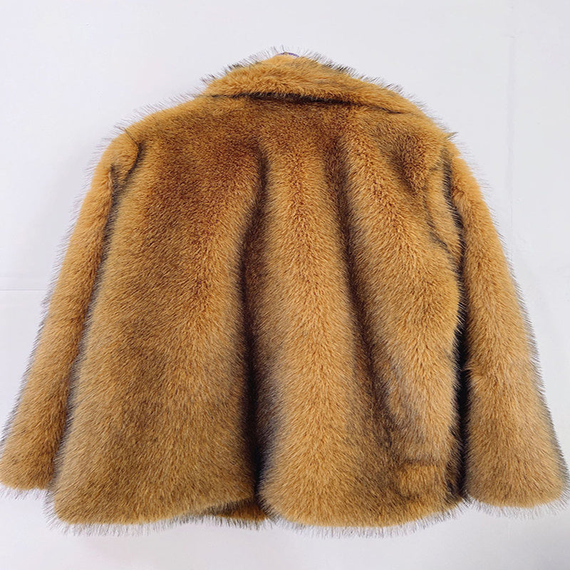 Ensemble manteau mi-long à la mode automne-hiver, veste chaude