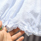 Little Girl Strawberry Lapel Vertical Skirt
