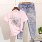 European Station Cowboy Suit Female Summer