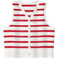 European And American Women's Fashion Sweater Vest Twisted Knitted Short
