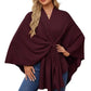 Loose V-neck Shawl Cape Fashionable Jacket