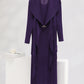 Autumn New Polo Collar Temperament Fake Two-piece Dress