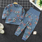 Toddler Boys And Girls Baby Autumn Clothes Long Trousers Home Service