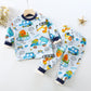 Children Velvet Thermal Underwear Suit