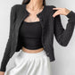 Cardigan tricoté Outer Match pour femme