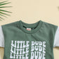 Sports Suit Letter Short Sleeve