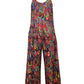 Sleeveless TEMU Women's Printed Loose Jumpsuit