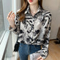 Design Sense Niche Temperament Long-sleeved Top