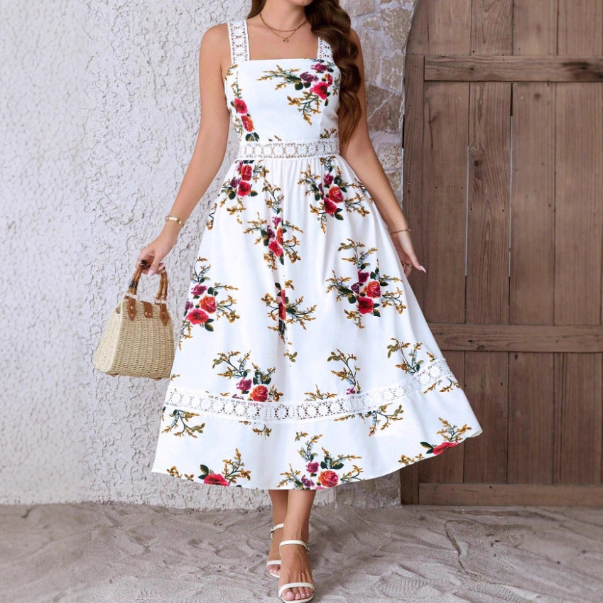 Women's Floral Print Casual Dress