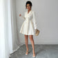 Women's Long Sleeve Short Dress