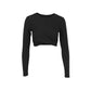 New Design Sense Slim Fit Slimming And Short Student Slim Fit Top