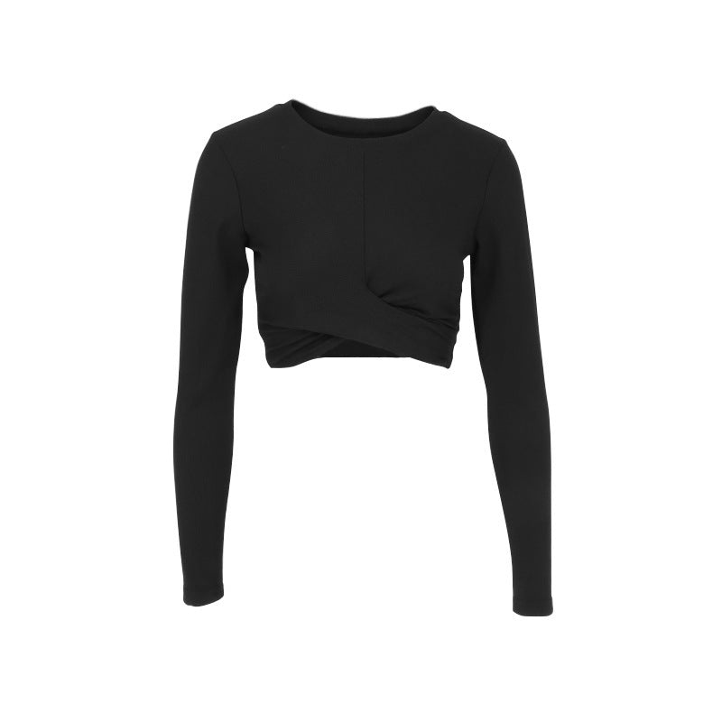New Design Sense Slim Fit Slimming And Short Student Slim Fit Top