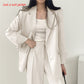 Pink Suit Jacket Spring Autumn Women's Design Sense Niche