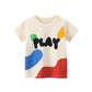 Nouveau t-shirt d'été à manches courtes pour enfants