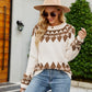 Women's Round Neck Pullover Sweater