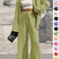 Women's Shirt With Trousers Fashionable And Elegant Ladies New Suit