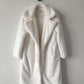 Fashion New High Quality  Velvet Fur Long Coat Women