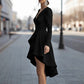 Womens Summer Waist-Cinching Slimming Elegant And Figure-Hugging Dress