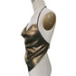 European And American Pure Color Sequins Backless Sleeveless Party Women's Shirt Camisole