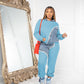 Fashion Casual Sweater Ankle-tied Long Twinset Suit