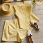 Suit Vest Suit Women's Cotton And Linen