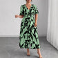Plus-size Elegant V-neck Dress For Women