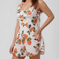 New Stylish Elegant Vintage-style Sexy Figure-hugging Printed Dress