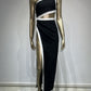 Bandage Dress European And American Shoulder Dress
