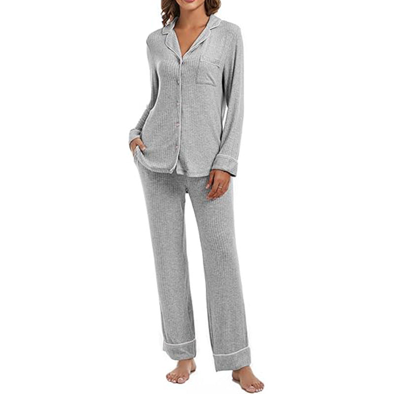 Buckle Soft High Waist Lace-up Straight-leg Pants Suit