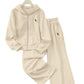 High-end Casual Womens Sportswear Set For Fall And Winter