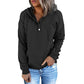Manteau à manches longues pour femme, pull ample et décontracté à capuche