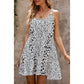 Polka Dot Slim Fit A- Line Slip Dress