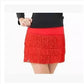 Women's SkirtLatin Dance Tassel Skirt For Women's Adult Short Skirt