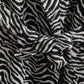 Style Retro Zebra Print Loose Coat