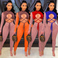 Women's Tied Long Sleeves Jumpsuit