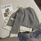 Female Thousand Bird Plaid Contrast Short Tweed Retro Coat