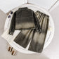 Bow Decoration Wide-leg Pants Fashionable And Stylish Two-piece Set
