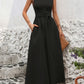 Womens Casual Chic Asymmetrical Twist-Waist Dress
