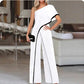 Wide Leg Pants With Fashionable Print Sideshow