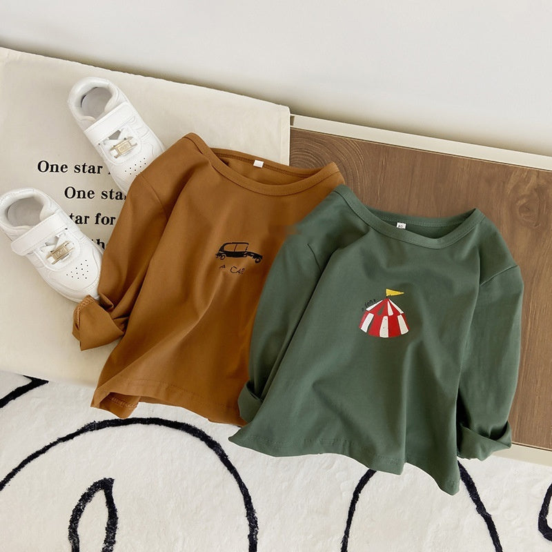 Multicolor Retro Printing Infant Toddler