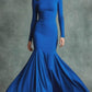 Elegant New Mermaid Dress In British Style