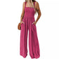 Sleeveless Tube Top Women's Commuting Wear Vest Jumpsuit Loose Wide Leg
