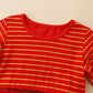 Chemise de Noël européenne et américaine en maille pour enfants, col rond, jolie robe de princesse