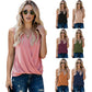 Strap New Solid Color V-neck Bottoming Ladies Vest